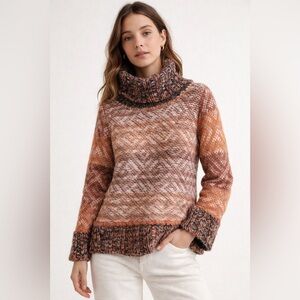 Desiguel knit turtleneck sweater, size M